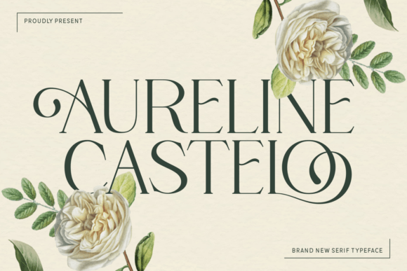 Aureline Castelo - Elegant Serif Typeface Review