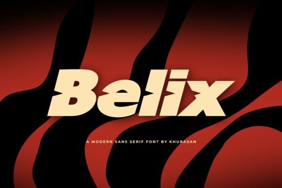 Belix: A Bold Sans Serif Font for Professional Branding