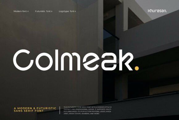 Colmeak: A Modern Sans Serif Font for Digital Branding
