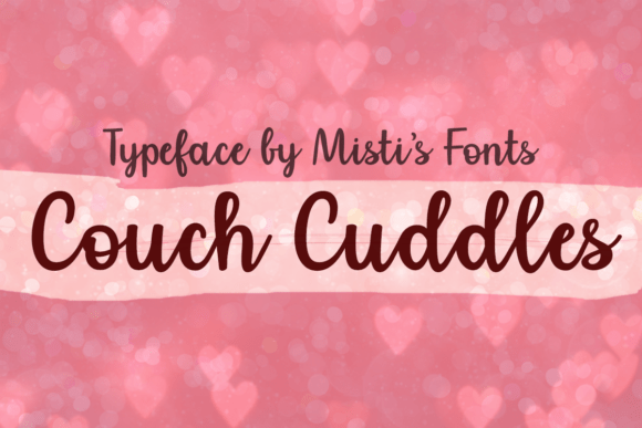 Couch Cuddles Font for Cozy Web Design Projects