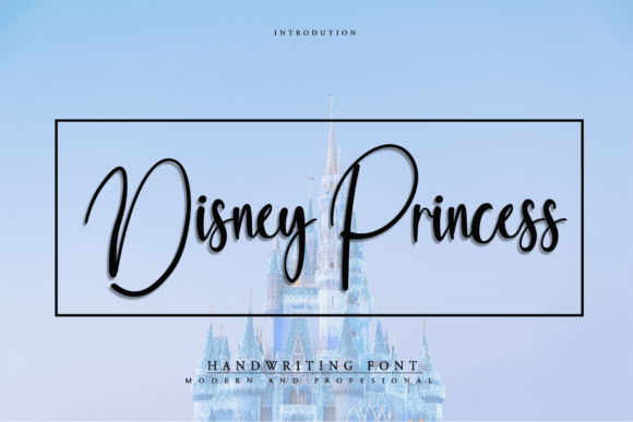 Disney Princess Font for Delightful Editorial Design