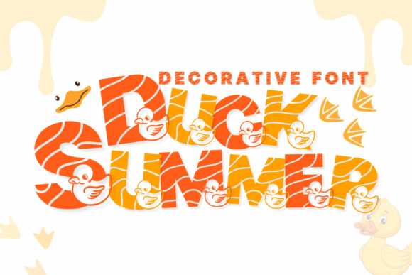 Duck Summer Font for Playful Web Design