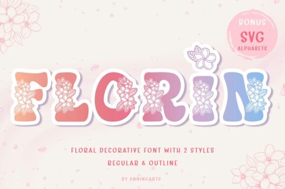 Florin: A Playful Font for Creative Editorial Projects