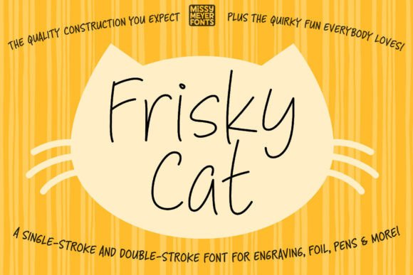 Frisky Cat: A Playful Script Font for Creative Branding