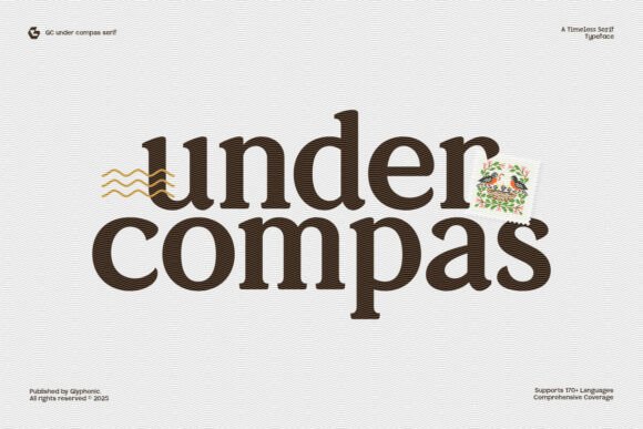 Gc Under Compas for Polished Branding and Professional Design