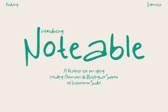 How Noteable Boosted My Brand's Visual Appeal with a Handwritten Font