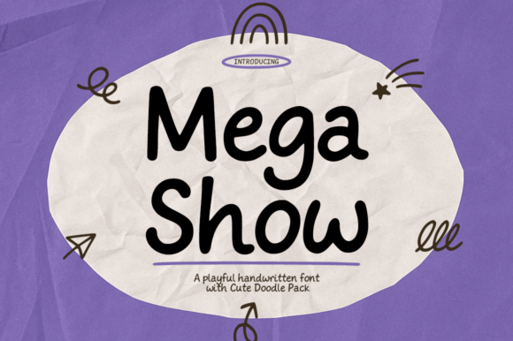 Mega Show – a Playful Handwritten for Bold Branding and Creative Campaigns