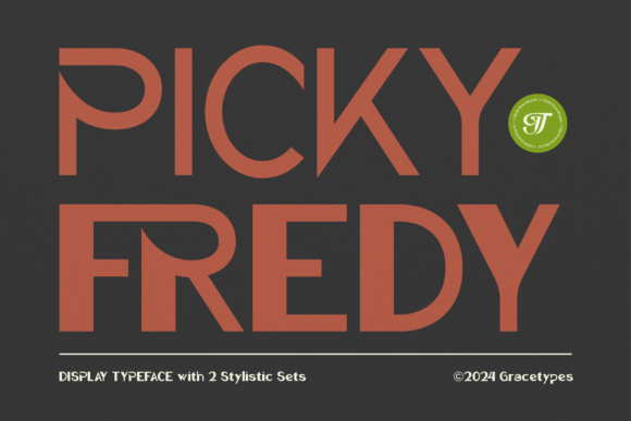 Picky Fredy: A Cool Font for Branding and Design