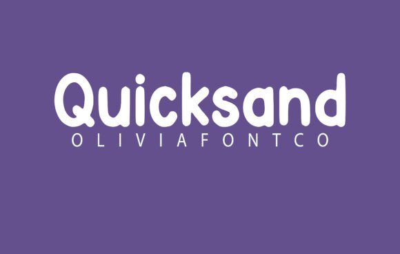 Quicksand Font for Romantic Branding and Elegant Design