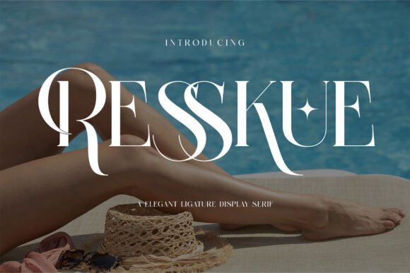 Resskue: A Serif Font That Elevates Digital Branding