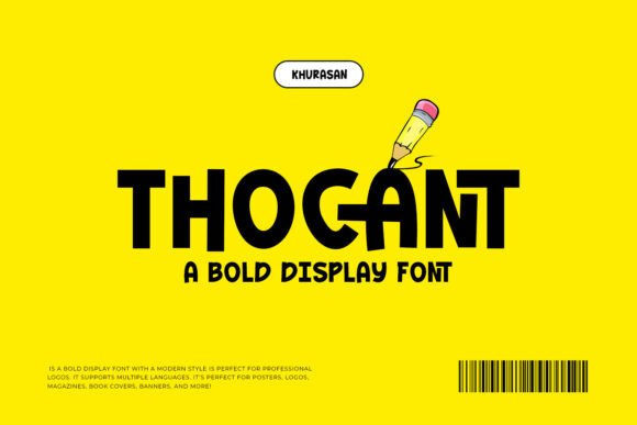 Thocant: A Modern Sans Serif Font for Handmade Creations