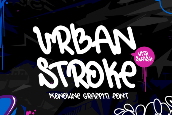 Urban Stroke: A Bold Script Font for Modern Branding
