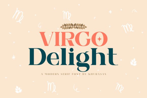 Virgo Delight: A Modern Serif Font for Professional Branding