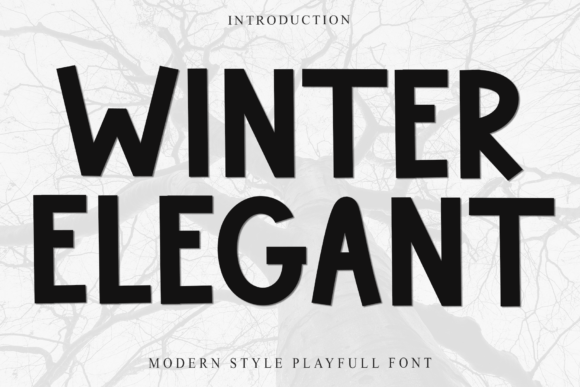 Winter Elegant Font for Cozy Branding and Creative Projects